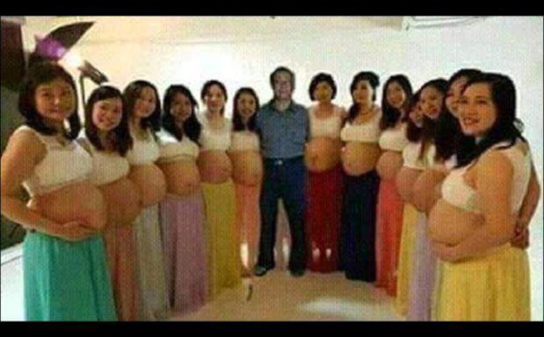 Public Buzz : il a 13 femmes, toutes enceintes en même temps