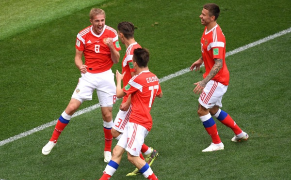 La Russie bat l'Egypte (3-1) et fait un grand pas vers les huitièmes