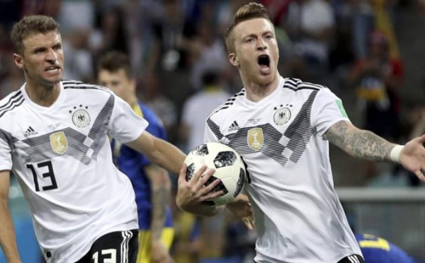 L'Allemagne s'impose à la toute dernière minute face à la Suède