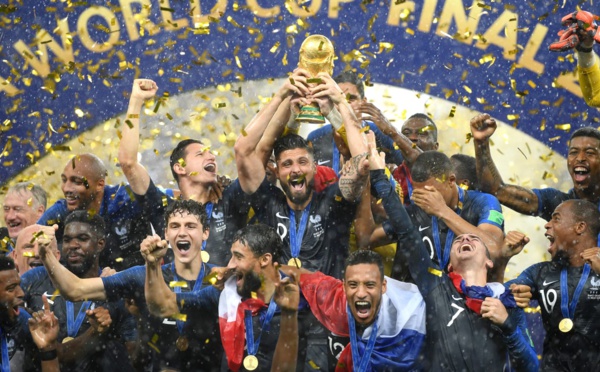  La France championne du Monde de football 2018, 20 ans après 1998