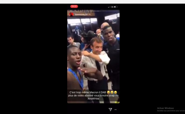 VIDEO - Célébration du Mondial : La danse de Macron fait fureur sur la toile