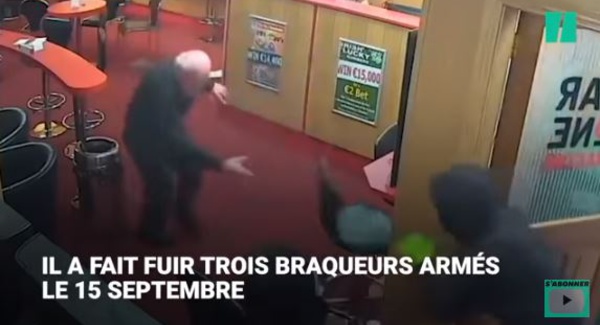 Vidéo : Âgé de 83 ans, un retraité fait fuir trois braqueurs à mains nues, impressionnant