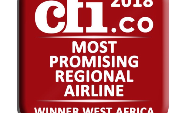 Air Sénégal, compagnie aérienne la plus prometteuse de l'Afrique de l'Ouest en 2018 selon le magazine Capital Finance International