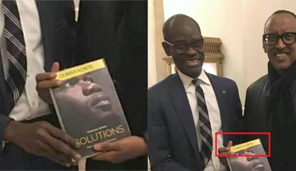 PHOTO - Cette image de Paul Kagame tenant le livre de Sonko agite la toile !