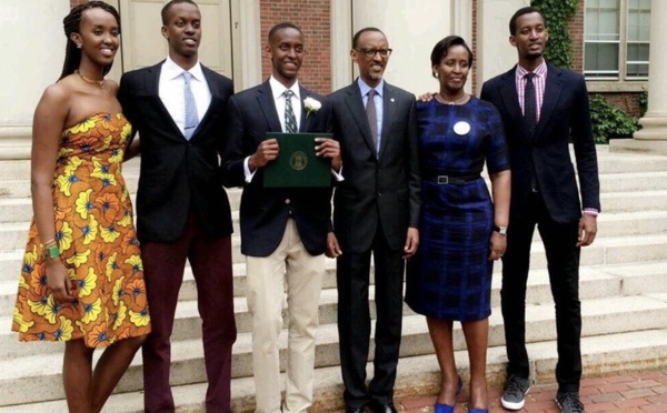 VIDEO : Le Président Paul Kagame danse avec ses enfants, regardez