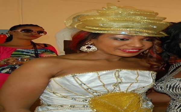 Photo : Viviane Ndour en mode traditionelle