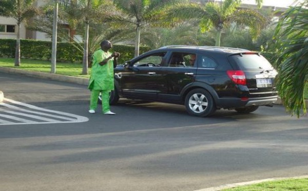 La voiture 4x4 de Salam Diallo
