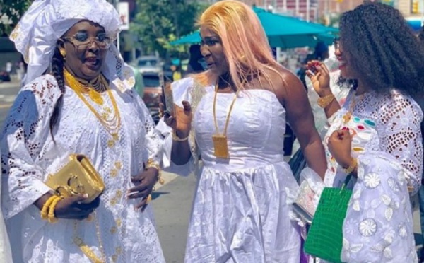 PHOTOS - Etats-Unis: Admirez l’époustouflant « sagnsé » de Ndiolé Tall « Diamant noir »