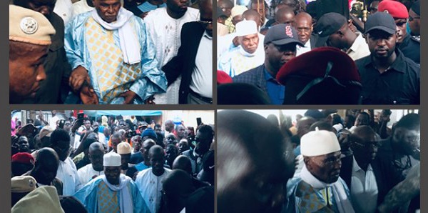 (PHOTOS) - Accueil chaleureux de Me Wade à Keur Serigne Touba: L'ex-chef d'Etat garde toute sa popularité dans la communauté mouride