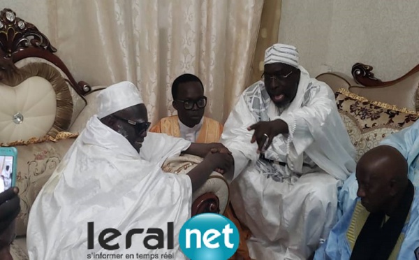 TOUBA - Visite du Grand Serigne de Dakar au Khalife général des Mourides (VIDEO + PHOTOS)