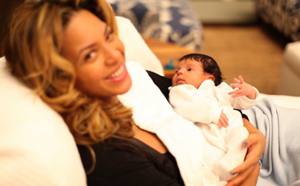Premières photos de Beyonce et de sa fille Blue Ivy Carter