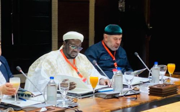 (Photos): Serigne Mansour Niass lors d'une conférence internationale