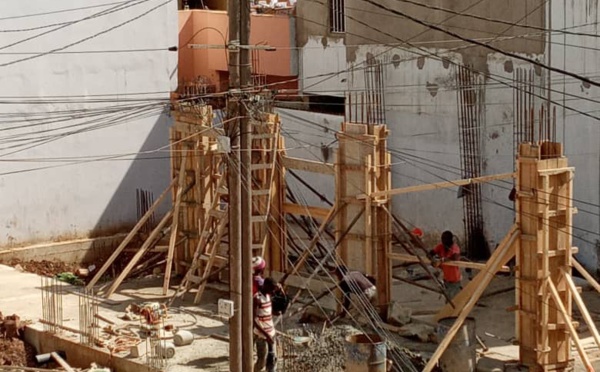 (Photos ) - Mamelles: La construction d’un immeuble R+7 inquiète les populations
