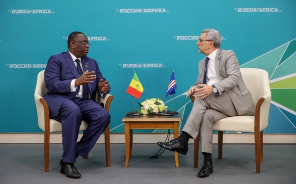 PHOTOS - Le tête-à-tête du Président Macky Sall et de son homologue du Cap-Vert