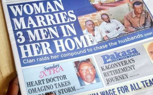 Ouganda: Scène surréaliste, une femme mariée à 3 hommes