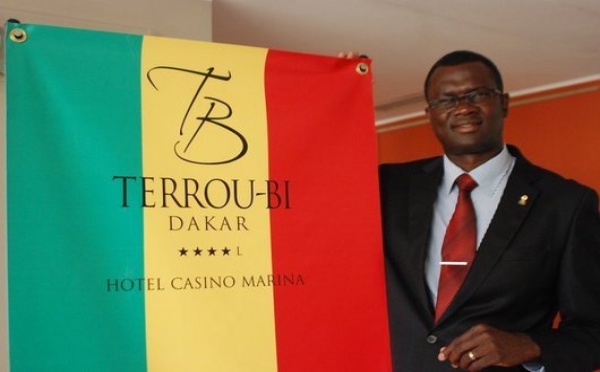 Voici Pierre Mbow le patron de l'hotel Terrou Bi