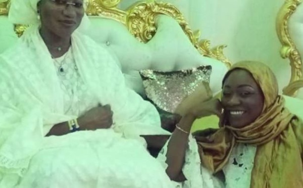 PHOTOS - Khady Ndiaye Bijou de la TFM chez Sokhna Bali Mountakha