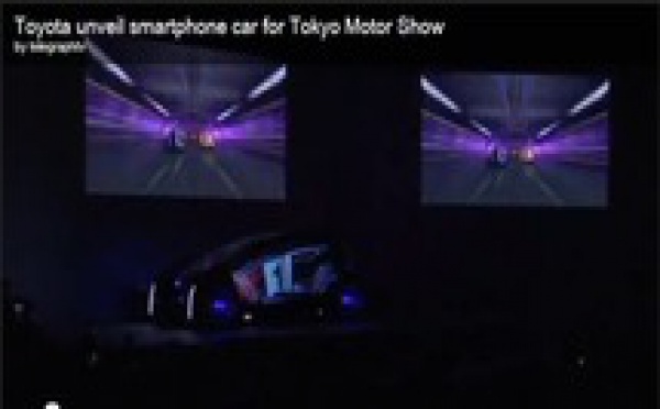 La voiture du futur selon Toyota: la Fun-Vii
