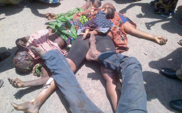 Photos de l'explosion d'un dépôt de munition a Brazzaville