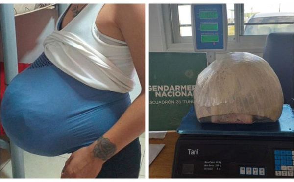 Une femme enceinte... de 4,5 kg de cannabis