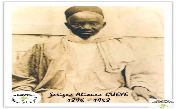 SERIGNE ALIOUNE GUEYE, compagnon de El Hadji Malick Sy