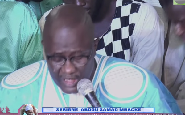 Magal Khassida yi 2019 S. Abdou Samad Mbacké