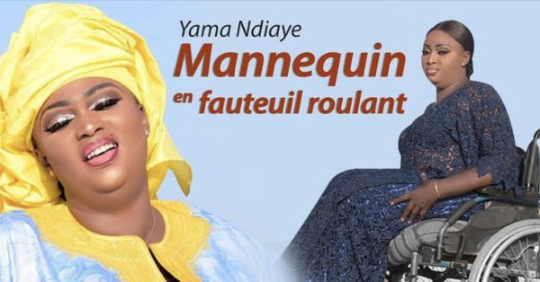 PHOTOS - Yama Ndiaye, mannequin en fauteuil roulant, soutenue par sa fille
