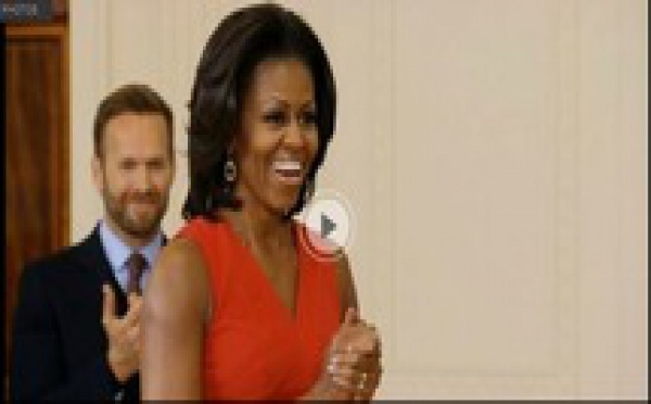 Michelle Obama : Soirée sportive avec des anonymes en lutte contre l'obésité
