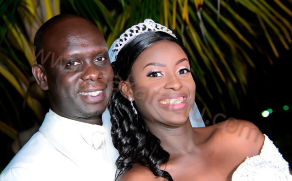 PHOTOS - Le mariage royal de Laurent Sène, DG de la chaîne d’hôtels Fleur de Lys et son épouse Aida Sène