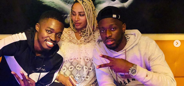 PHOTOS - Pod en toute complicité avec Dadju et Maître Gims