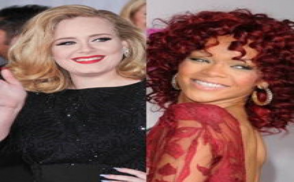 Rihanna et Adele : Parmi les 100 personnalités les plus influentes au monde