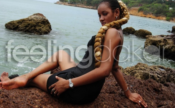 La belle poular Khadija Diallo en feeling pose photo au bord de la mer: Elle sera notre mannequin de la semaine !!!