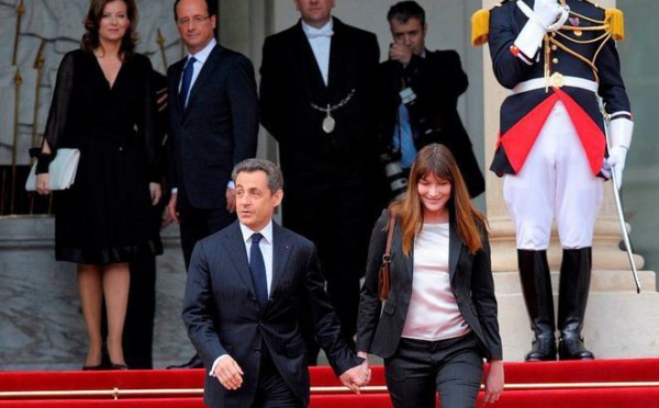 Le départ de Nicolas Sarkozy de l'Elysée