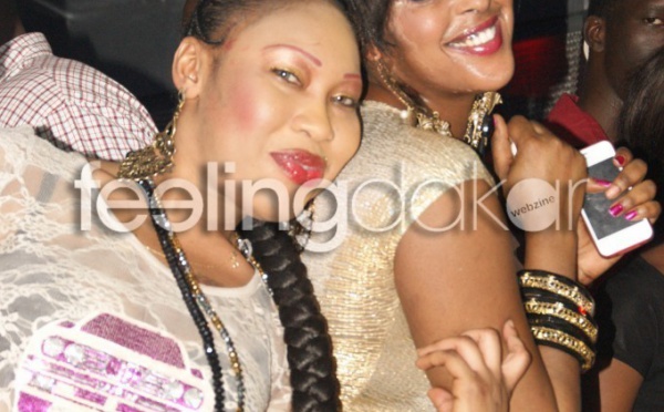 Les jet setteuses de Paris Dieyna Aw et Awa Fall en feeling Dakar by night au nirvana !!!