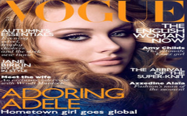 Adele fait un flop en couverture de Vogue !