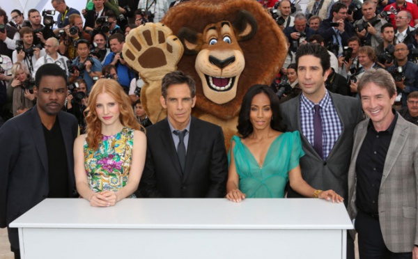 Cannes 2012: Un vent de folie sur le tapis rouge pour Madagascar 3