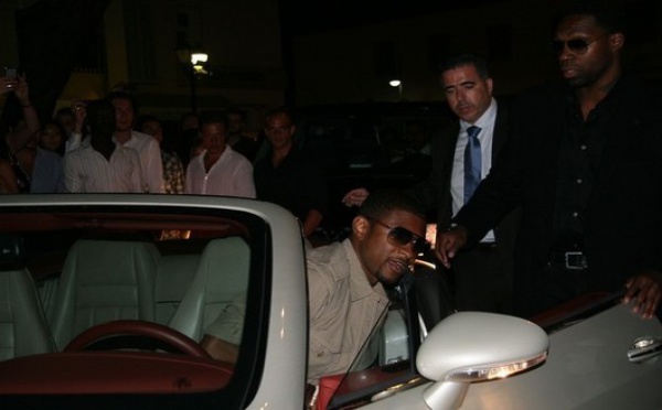 Usher, en larmes au tribunal