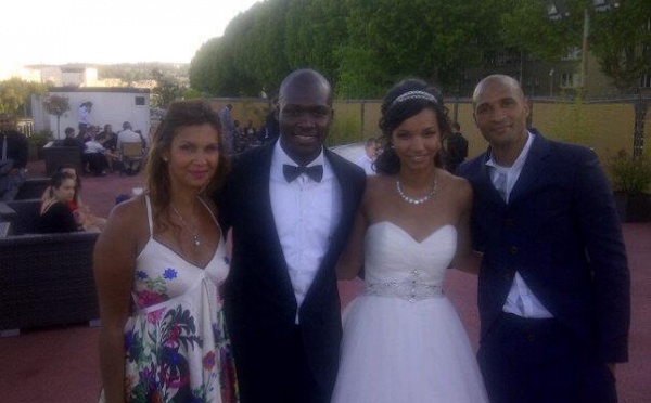 Photo : Moussa Sow et sa ravissante femme !