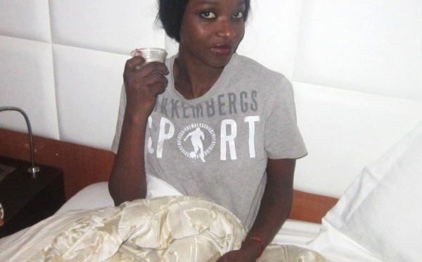 La jet-setteuse Iman de channel en mode relax