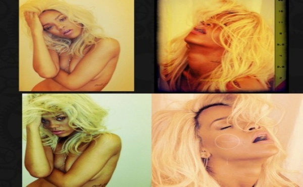 Photo : Rihanna, blonde et nue pour son nouveau parfum