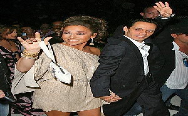 Photos : Jennifer Lopez et Marc Anthony main dans la main sur scène