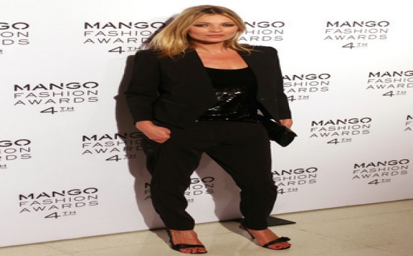 Photo : Kate Moss élégante lors des Mango Fashion Awards