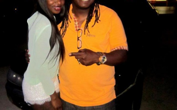 Iman de Channel en compagnie de Awadi
