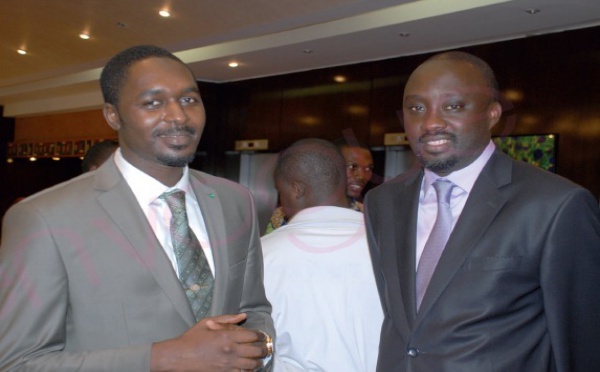 Serigne Moussa Djily Mbaye et son ami Malick Mbaye