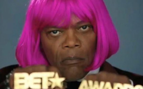 Vidéo : Samuel L Jackson se transforme en Nickie Minaj