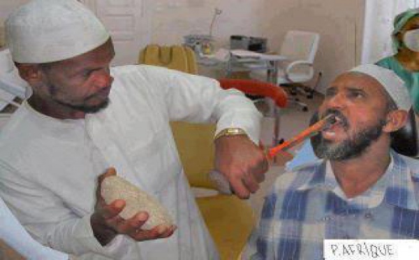 Photo insolite : Le dentiste