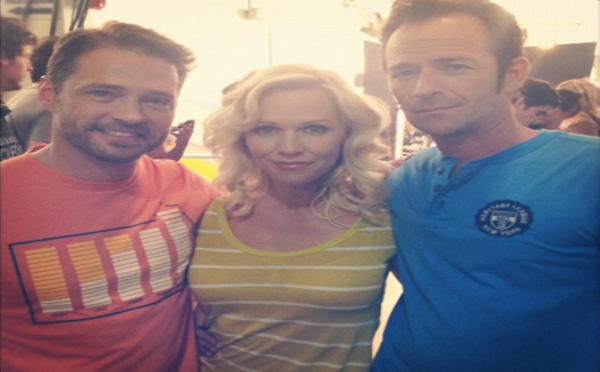 Photo : Jennie Garth : Les retrouvailles avec ses anciens amis de Beverly Hills