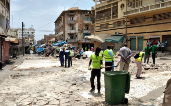 PHOTOS - Désencombrement du marché Sandaga :Le  préfet de Dakar-Plateau explique