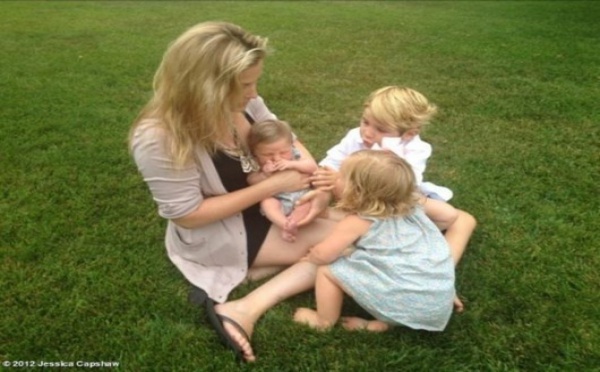 Photo : Jessica Capshaw (Grey's Anatomy) nous présente sa petite dernière