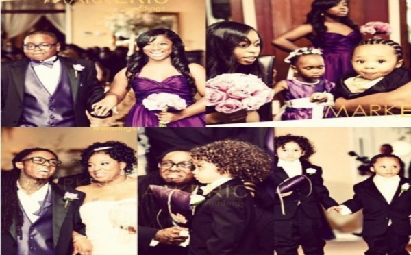 Lil Wayne : Les photos du mariage de sa mère !